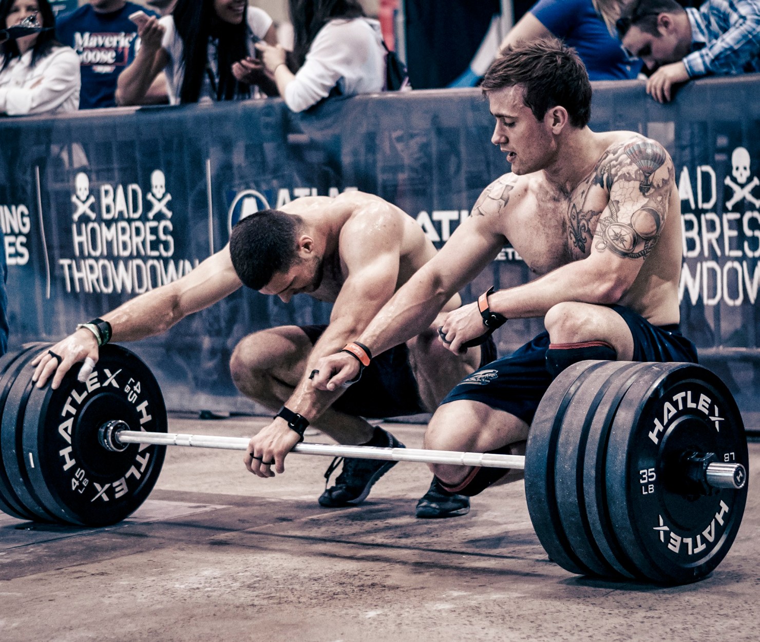 Photo d'athlètes de CrossFit