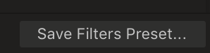 save filter preset luminar