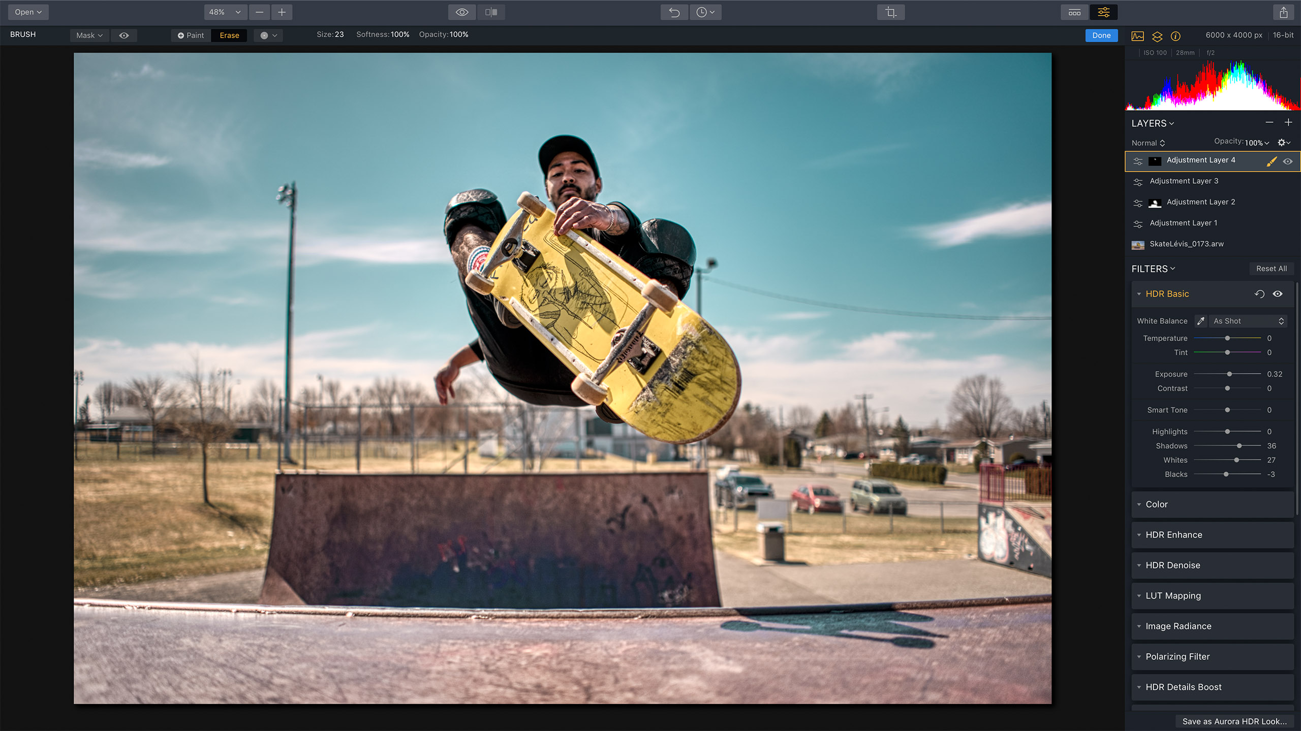 skater HDR