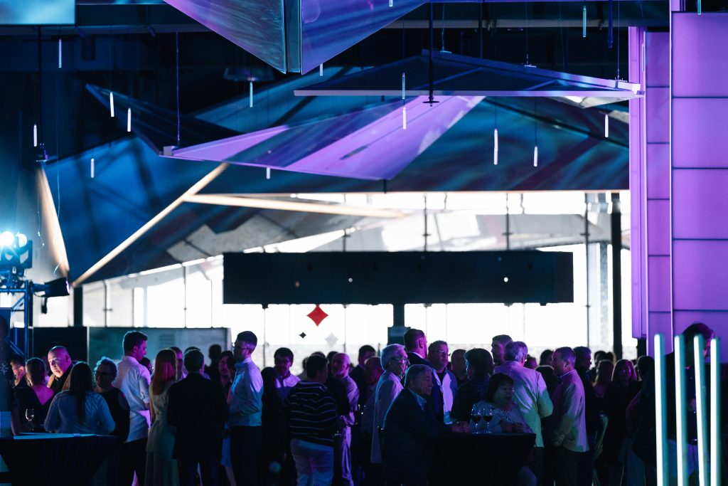 Reception evening ambiance